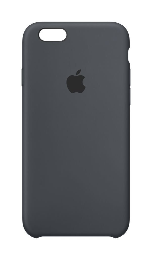 Telefona aizmugurējais apvalks priekš Apple iPhone 6s Silicone Case Charcoal Gray cena un informācija | Telefonu vāciņi, maciņi | 220.lv