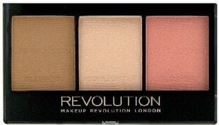 макияжный набор Revolution Make Up Ultra Sculpt & Contour Ultra Fair C01 палитра (11 g) цена и информация | Пудры, базы под макияж | 220.lv