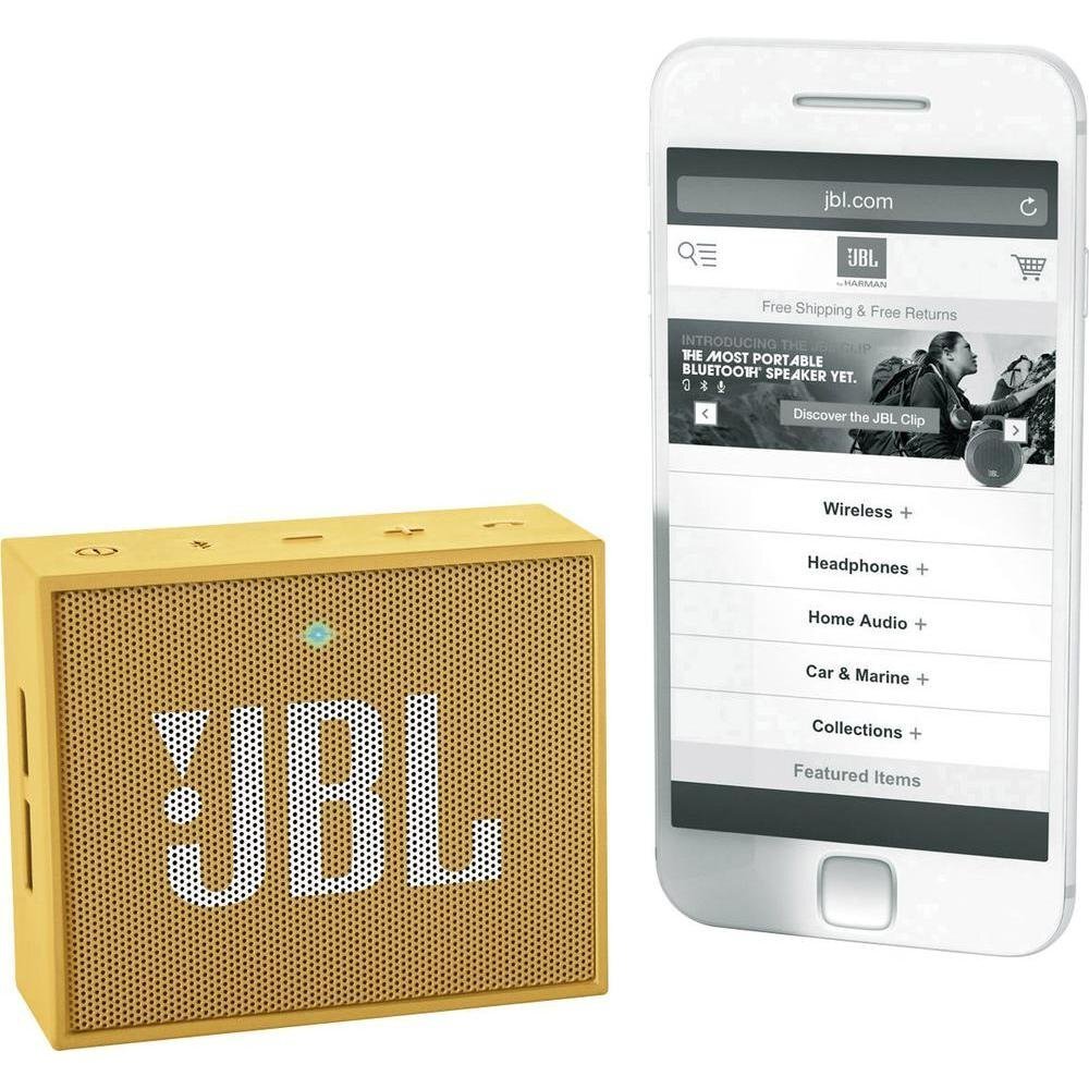 JBL Go Bluetooth 1.0, dzeltens цена и информация | Skaļruņi | 220.lv