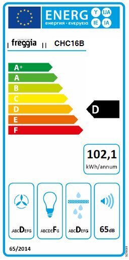 Freggia CHC16B cena un informācija | Tvaika nosūcēji | 220.lv