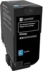 Toner Lexmark cyan | 7 000 pgs | CS720 / CS725 / CX725 cena un informācija | Kārtridži lāzerprinteriem | 220.lv