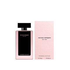 Dušas želeja For Her Narciso Rodriguez (200 ml) цена и информация | Парфюмированная женская косметика | 220.lv