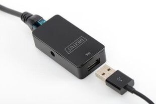 Digitus DA-70141, USB-A/RJ45, 50 m cena un informācija | Kabeļi un vadi | 220.lv