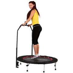 Batuts ar rokturi inSPORTline Profi Digital, 122 cm цена и информация | Спортивные батуты | 220.lv