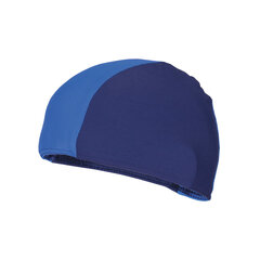 Peldēšanas cepure Spokey Lycras, zila/ balta cena un informācija | Peldcepures | 220.lv