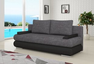 Dīvāns Milo, melns cena un informācija | Dīvāni | 220.lv