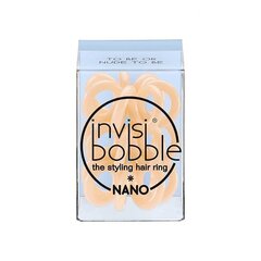 Matu gumija Invisibobble Nano, 3 gb. cena un informācija | Matu aksesuāri | 220.lv