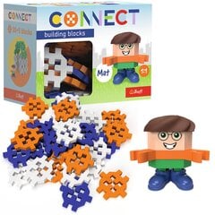 Connect bricks konstruktors krāsains figūru komplekts Mat 35 elementi Trefl cena un informācija | Puzles, 3D puzles | 220.lv