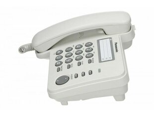 Panasonic KX-TS520FXW, balts cena un informācija | Stacionārie telefoni | 220.lv