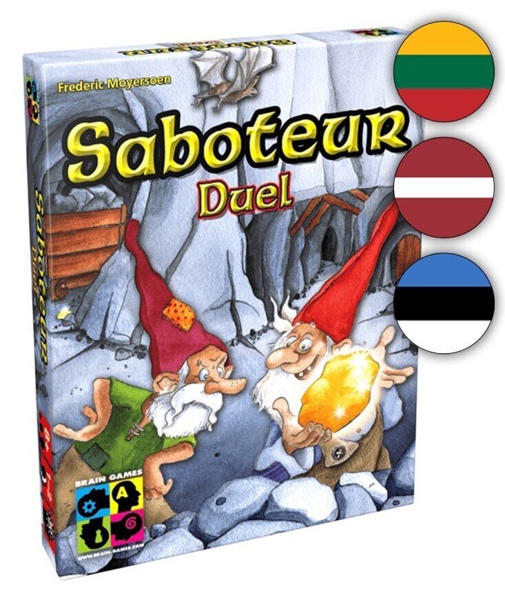 Galda spēle Saboteur Duel LT, LV, EE, RU cena un informācija | Galda spēles | 220.lv