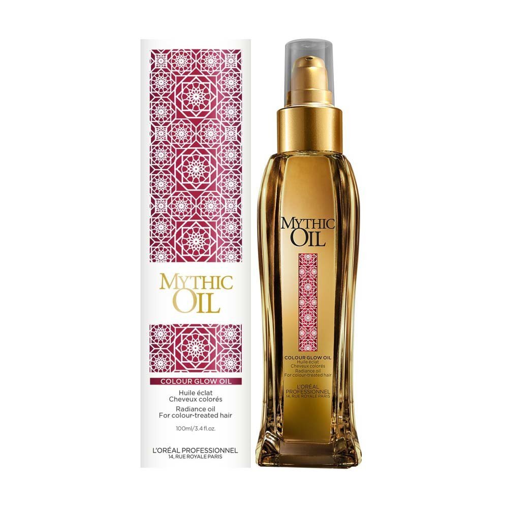 Matu eļļa krāsotiem matiem L'Oreal Professionnel Mythic Oil Colour Glow Oil 100 ml цена и информация | Matu uzlabošanai | 220.lv