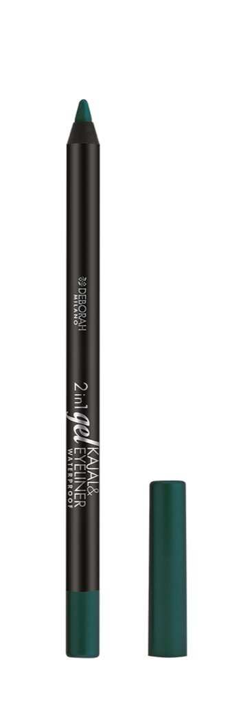 Acu zīmulis Kajal & Eyeliner Deborah Nº04 Green (4 ml) цена и информация | Acu ēnas, skropstu tušas, zīmuļi, serumi | 220.lv