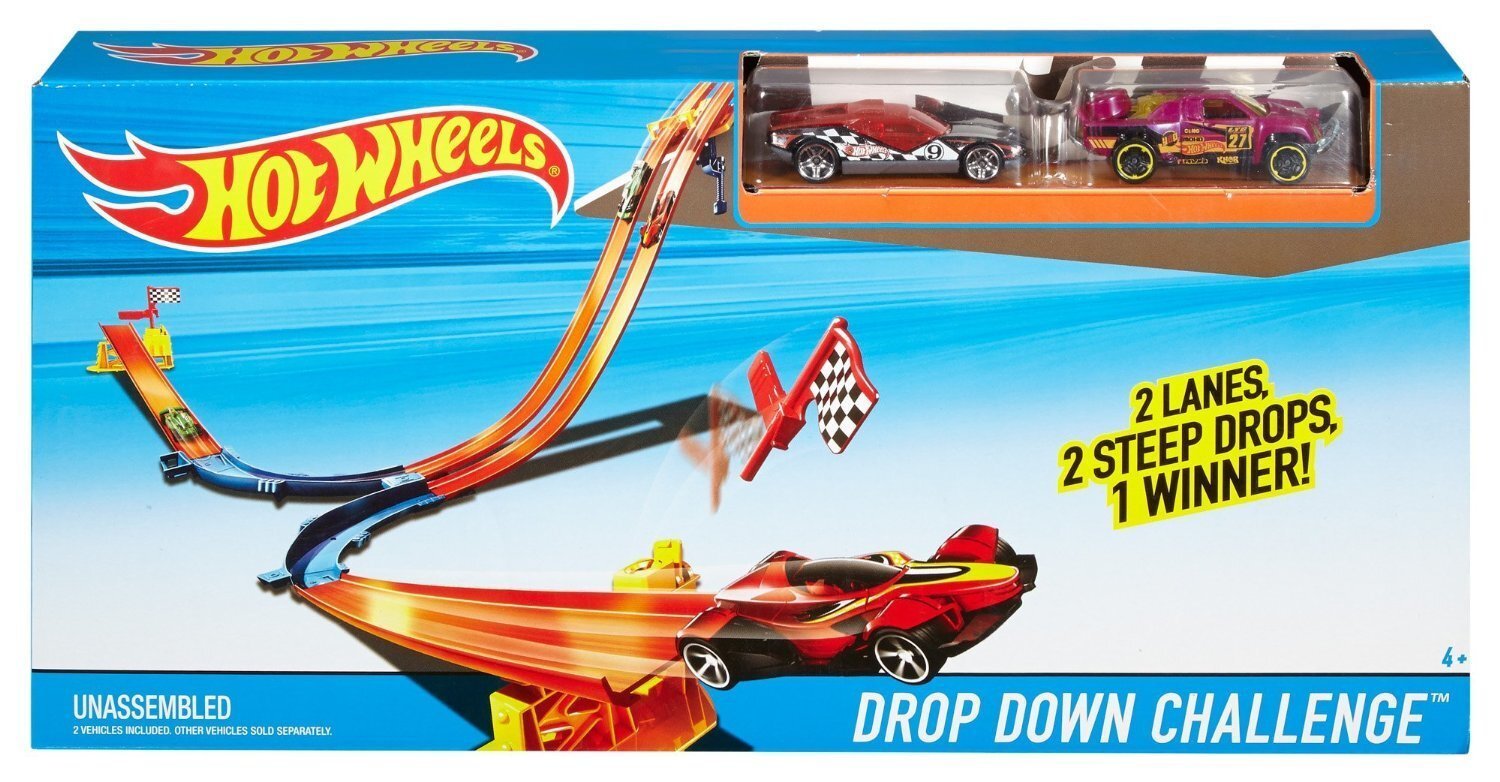 Trase ar divām Hot Wheels automašīnām, DNN81 cena un informācija | Rotaļlietas zēniem | 220.lv