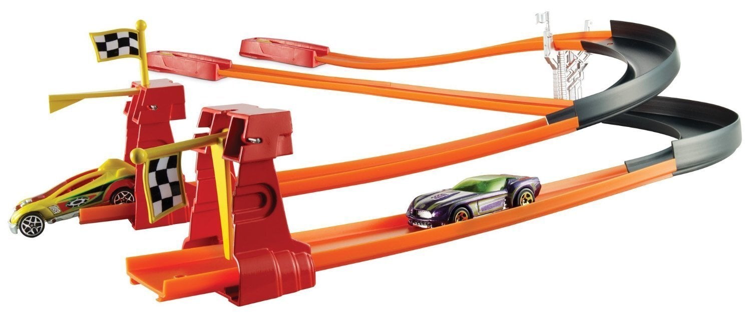 Trase ar divām Hot Wheels automašīnām, DNN81 cena un informācija | Rotaļlietas zēniem | 220.lv