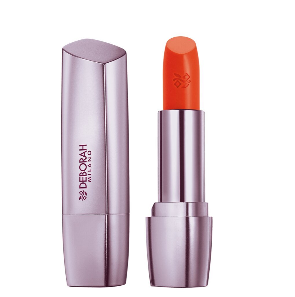 Lūpu krāsa Deborah Milano Red Shine 4,2 g, 08 Orange cena un informācija | Lūpu krāsas, balzāmi, spīdumi, vazelīns | 220.lv