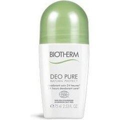 Biotherm Deo Pure roll-on rullīšveida dezodorants 75 ml. cena un informācija | Dezodoranti | 220.lv