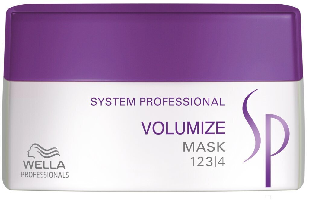 Apjomu nodrošinoša matu maska Wella Professionals SP Volumize 200 ml цена и информация | Matu uzlabošanai | 220.lv