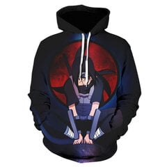 (Brown-XS） Hoodies Streetwear itachi Vīriešu/ apģērbi rudens ziemas hiphops cena un informācija | Vīriešu jakas | 220.lv