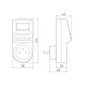 Elektroniskais taimeris DPM DT03 цена и информация | Taimeri, termostati | 220.lv