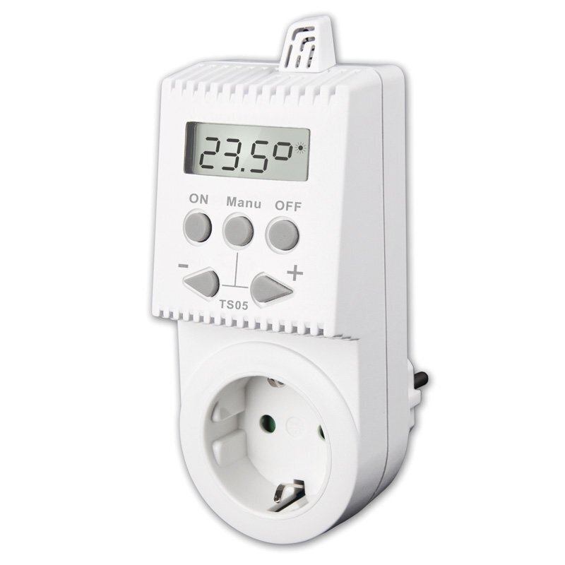 Neprogrammējams telpas termostats TS05 цена и информация | Taimeri, termostati | 220.lv