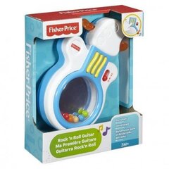 Музыкальная погремушка - гитара rock 'n' roll Fisher Price, DFP21 цена и информация | Игрушки для малышей | 220.lv