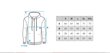 Džemperis ar rāvējslēdzēju B297 - melna цена и информация | Vīriešu jakas | 220.lv