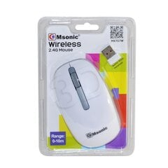 Msonic MX707W, белый цена и информация | Мыши | 220.lv