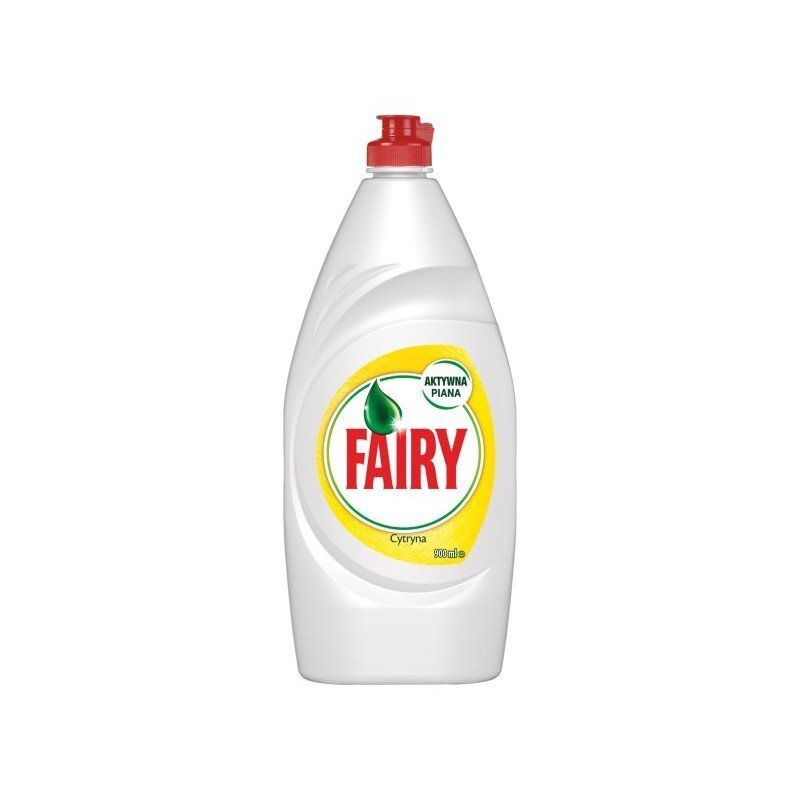 Trauku mazgāšanas līdzeklis Fairy Lemon, 0,9 l цена и информация | Trauku mazgāšanas līdzekļi | 220.lv