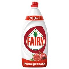 Fairy Pomegranate trauku mazgāšanas līdzeklis, 0,9 l cena un informācija | Trauku mazgāšanas līdzekļi | 220.lv