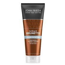 Mitrinošs kondicionieris John Frieda Brilliant Brunette krāsu aizsardzība 250ml cena un informācija | Matu kondicionieri, balzāmi | 220.lv