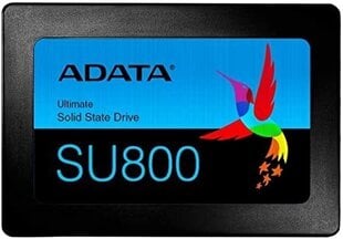 Жесткий диск ADATA Ultimate SU800 256GB 2,5" SATA SSD цена и информация | Внутренние жёсткие диски (HDD, SSD, Hybrid) | 220.lv