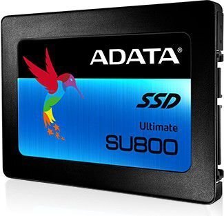 ADATA 512 GB 2,5" SATA SSD Ultimate SU800 цена и информация | Iekšējie cietie diski (HDD, SSD, Hybrid) | 220.lv