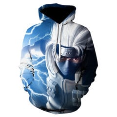 (Ivory-XS） Hoodies Streetwear itachi Vīriešu/ apģērbi rudens ziemas hiphops cena un informācija | Vīriešu jakas | 220.lv