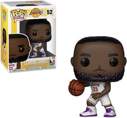 Funko POP NBA: Lakers - Lebrons Džeimss (baltā uniforma) cena un informācija | Galda spēles | 220.lv