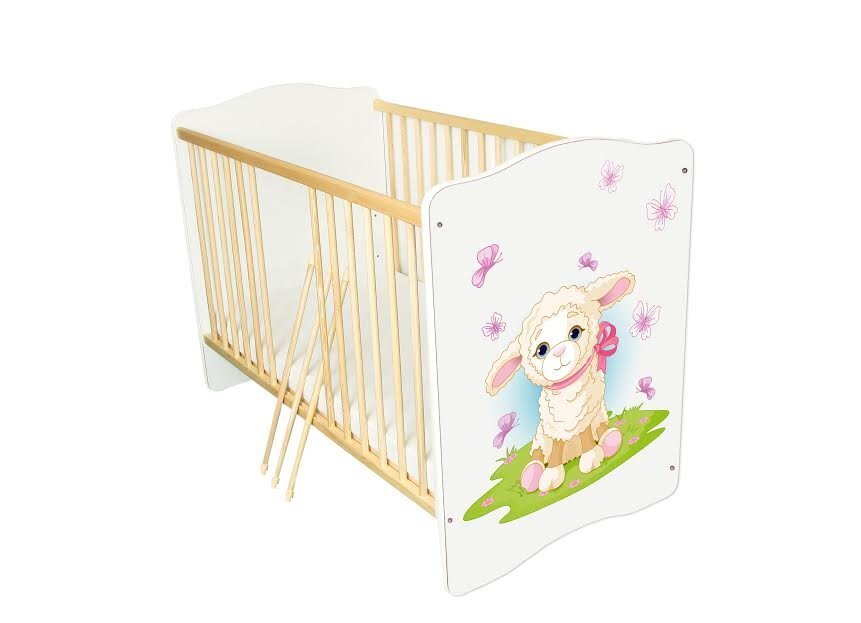 Bērnu gultiņa Amila Baby (31) cena un informācija | Zīdaiņu gultas | 220.lv