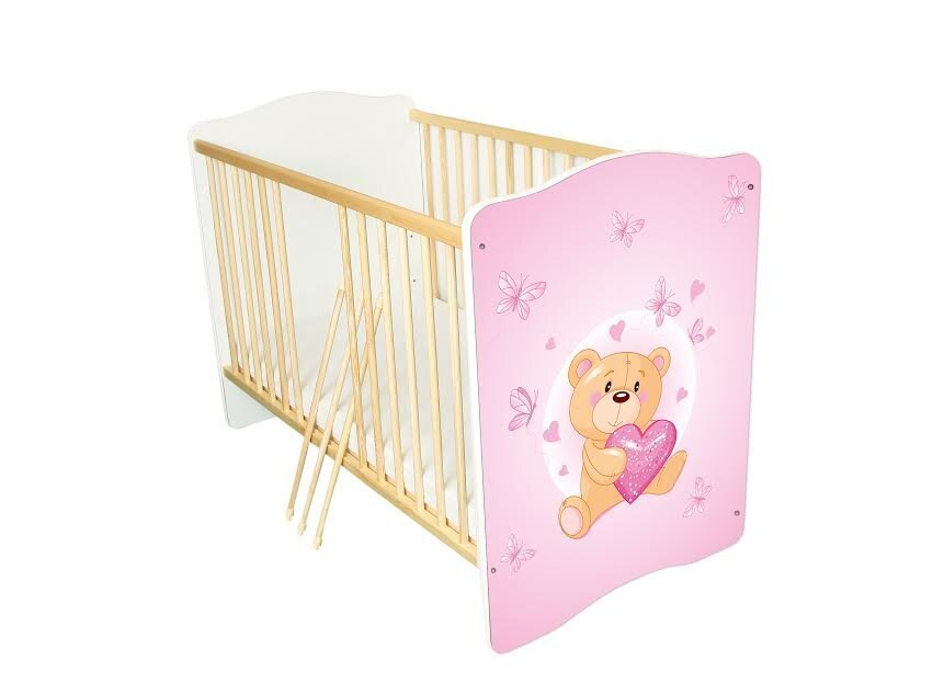 Bērnu gultiņa Amila Baby (23) цена и информация | Zīdaiņu gultas | 220.lv