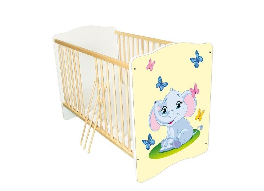 Bērnu gultiņa Amila Baby (40) cena un informācija | Zīdaiņu gultas | 220.lv