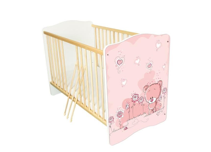 Bērnu gultiņa Amila Baby (6) цена и информация | Zīdaiņu gultas | 220.lv