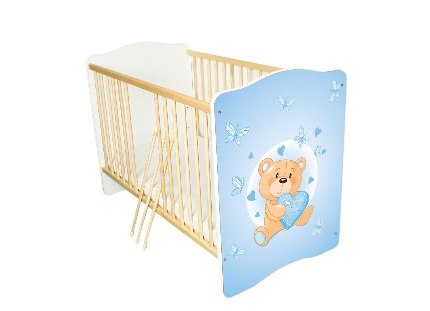 Bērnu gultiņa Amila Baby (17) цена и информация | Zīdaiņu gultas | 220.lv