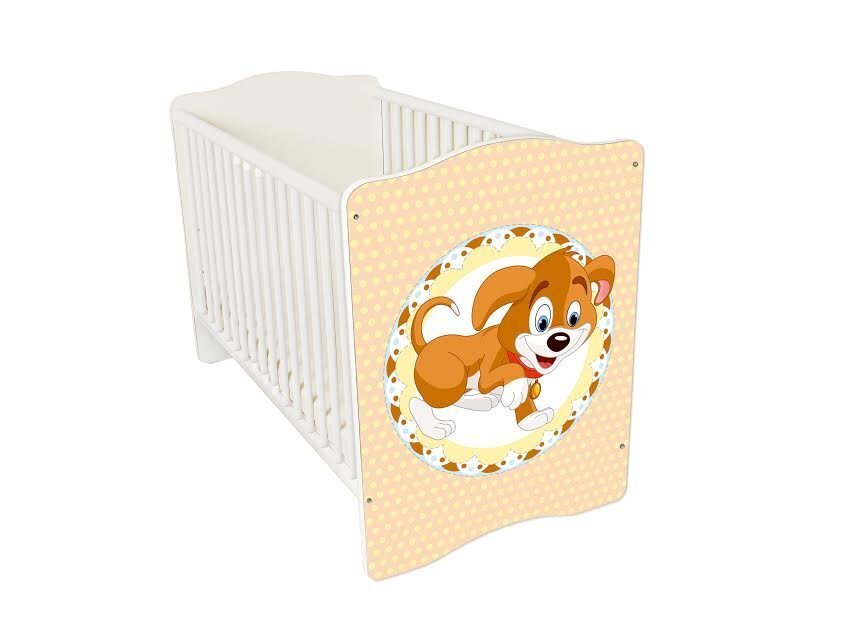 Bērnu gultiņa Amila Baby (51) cena un informācija | Zīdaiņu gultas | 220.lv