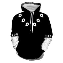 (Red-L) Hoodies Streetwear itachi Vīrieši/ apģērbi rudens ziemas Hip Hop cena un informācija | Vīriešu jakas | 220.lv