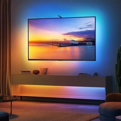 TV ekrāna LED fona apgaismojums Greentek Horizon 4C -65" cena un informācija | LED lentes | 220.lv