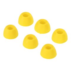 3 pāru ausu uzgaļi, mīksta silikona SML izmēra austiņu vāciņš, kas paredzēts Galaxy Buds 2 SM R177 dzeltens. cena un informācija | Mobilo telefonu aksesuāri | 220.lv