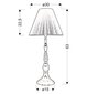 Candellux darbavirsmas lampa 5541-21321 цена и информация | Galda lampas | 220.lv