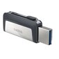 Atmiņas karte Sandisk Ultra Dual Drive 128GB, C tips cena un informācija | USB Atmiņas kartes | 220.lv