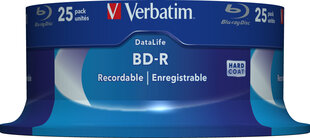 Verbatim BD-R 25 GB cena un informācija | Vinila plates, CD, DVD | 220.lv