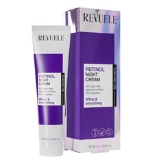 Nakts krēms Revuele Retinol, 40 ml cena un informācija | Sejas krēmi | 220.lv