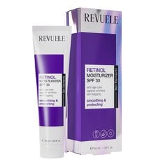 Mitrinošais krēms sejai spf 30 Revuele Retinol, 40 ml cena un informācija | Sejas krēmi | 220.lv