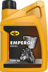 Motoreļļa Kroon-Oil Emperol Diesel 10W-40, 1L cena un informācija | Motoreļļas | 220.lv