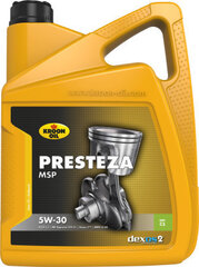 Motoreļļa Kroon-Oil Presteza MSP 5W-30, 5L cena un informācija | Kroon-Oil Auto preces | 220.lv